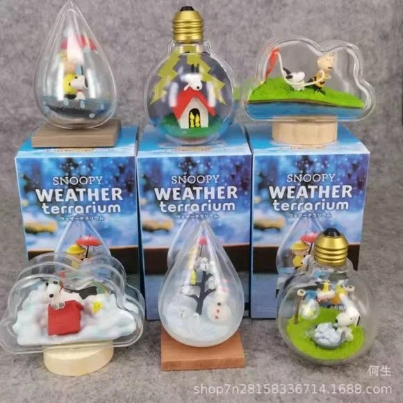 Snoopy Weather terrarium - number 2 Windy Day - Picture 14 of 15